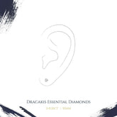 Diamond Essential Stud Earrings (0.20-0.45ct) - Dracakis Jewellers